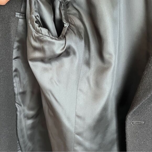 Jos. A. BANK Mens Black 100% CAMELHAIR Lined Blazer Jacket size 42LG - Picture 8 of 13